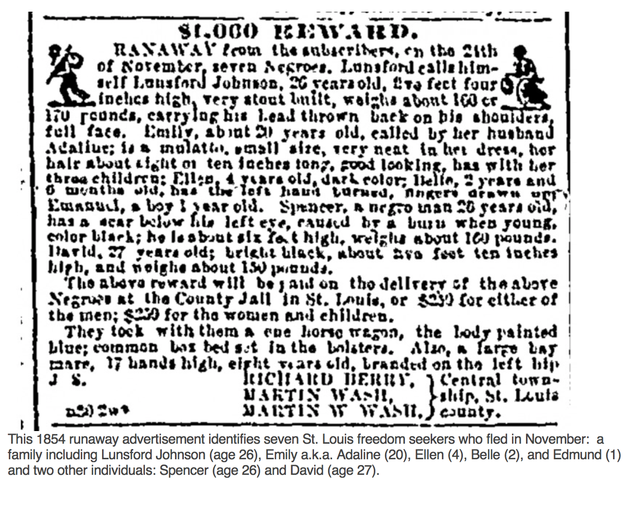 1854 Runaway ad