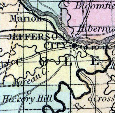 Cole County, Missouri, 1857.