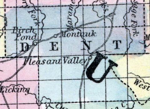 Dent County, Missouri 1857