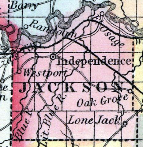 Jackson County, Missouri, 1857.