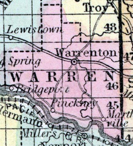 Warren County, Missouri 1857