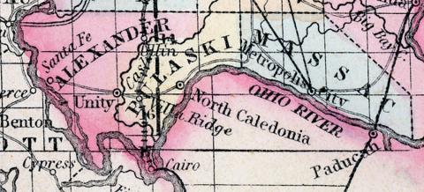 Alexander County, Illinois, 1857