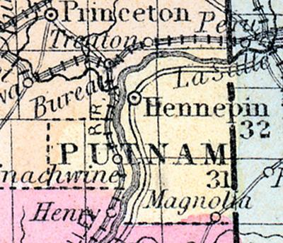 Putnam County, Illinois 1857
