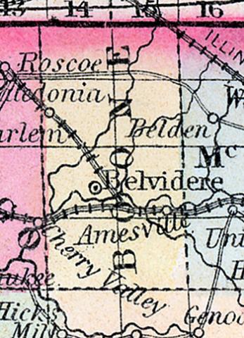 Boone County, Illinois 1857