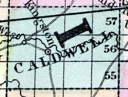 Caldwell County, Missouri 1857