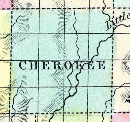 Cherokee County, Iowa  1857