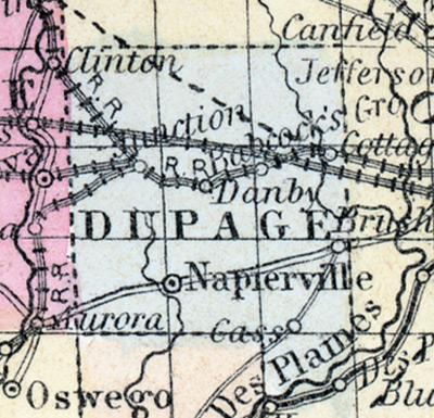 DuPage County, Illinois 1857
