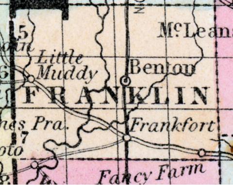 Franklin County, Illinois 1857