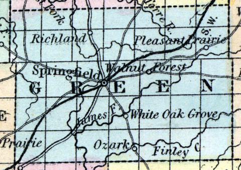 Greene County, Missouri 1857