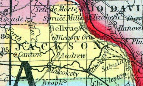 Jackson County, Iowa 1857