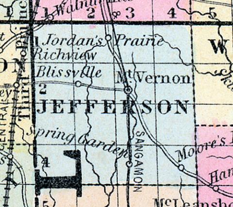 Jefferson County, Illinois 1857
