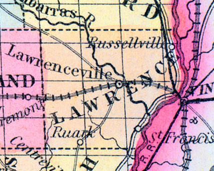 Lawrence County, Illinois 1857