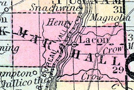 Marshall County, Illinois 1857