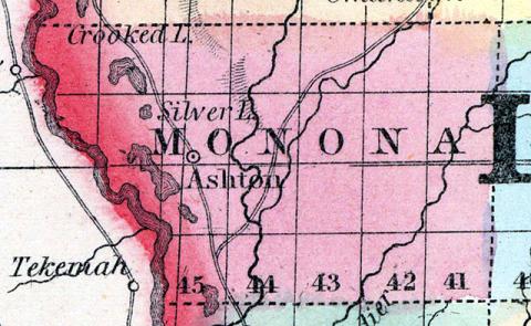 Monona County, Iowa 1857