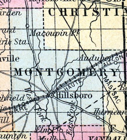 Montgomery County, Illinois 1857