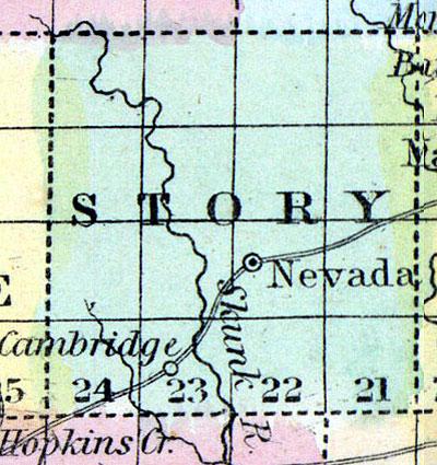 Story County, Iowa  1857