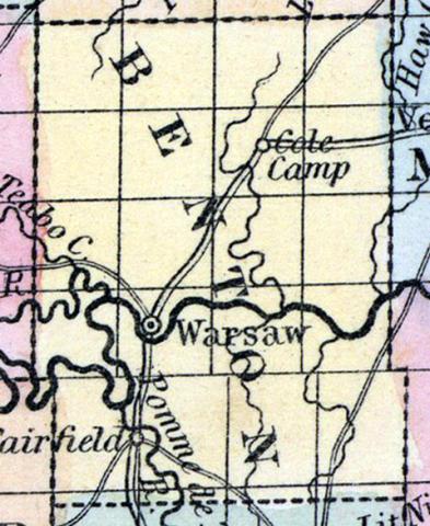 Benton County, Missouri 1857