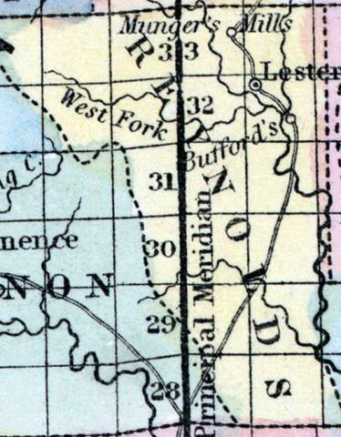 Reynolds County, Missouri, 1857