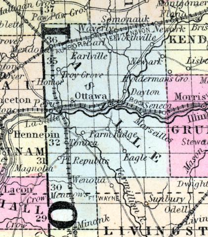 LaSalle County, Illinois 1857
