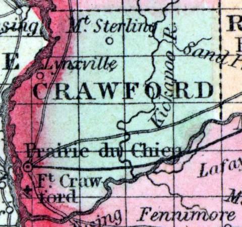 Crawford County, WI 1857