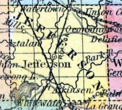 Jefferson County, WI 1857