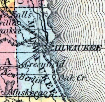Milwaukee County, Wisconsin 1857