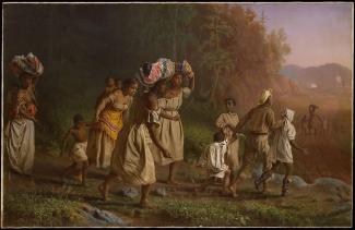 enslaved family heads for freedom