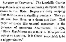 Slavery in Kentucky