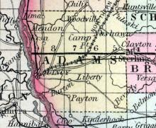 Adams County, Illinois, 1857