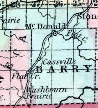 Barry County, Missouri 1857