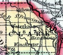 Clark County, Missouri 1857