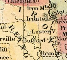 Iron County, Missouri, 1866. 
