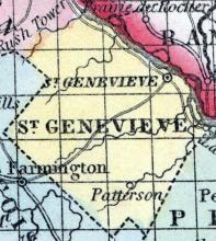 St. Genevieve County, Missouri 1857