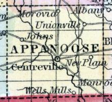 Appanoose County, IA 1857