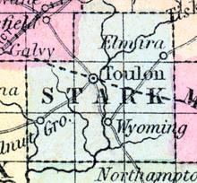 Stark County, Illinois 1857
