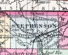 Stephenson County, Illinois 1857