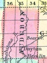 Audubon County, Iowa 1857