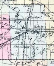 Champaign County, Illinois 1857