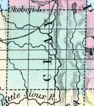 Clay County, Iowa 1857