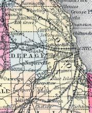 Cook County, Illinois 1857
