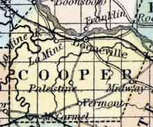 Cooper County, Missouri 1857