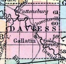 Daviess County, Missouri 1857