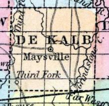 DeKalb County, Missouri 1857