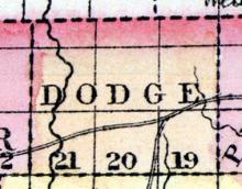 Dodge County, Missouri 1857