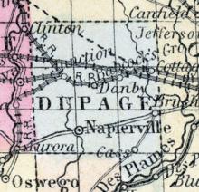 DuPage County, Illinois 1857