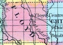 Floyd County, Iowa 1857
