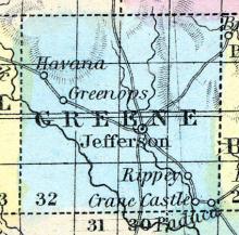 Greene County, Iowa 1857