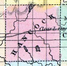 Hancock County, Iowa 1857