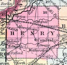 Henry County, Illinois 1857