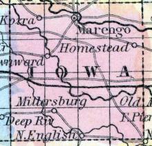 Iowa County, Iowa 1857